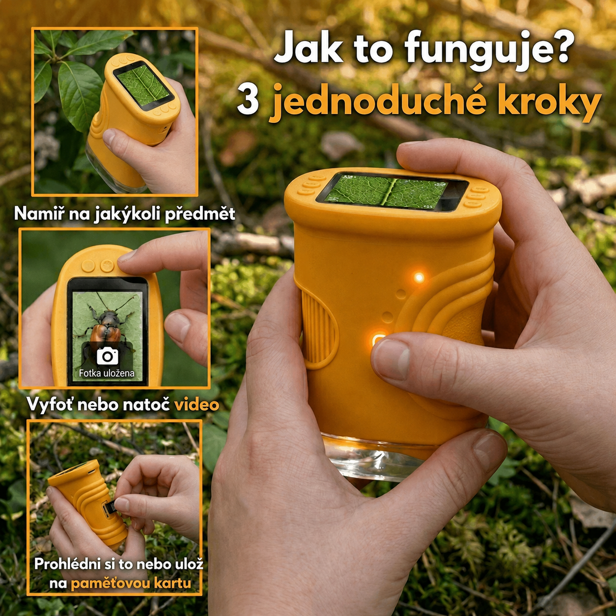 ZoomKid – Objevitelský mikroskop